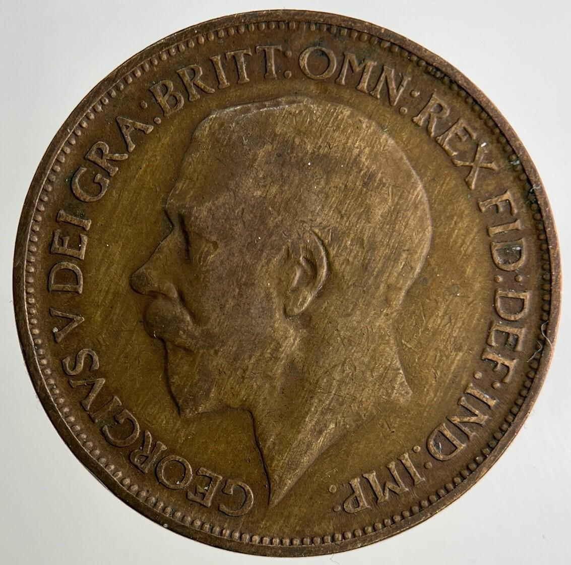 1920 George V Half-Penny Coin | Collectable Grade