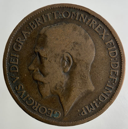1917 George V Half-Penny Coin | Collectable Grade