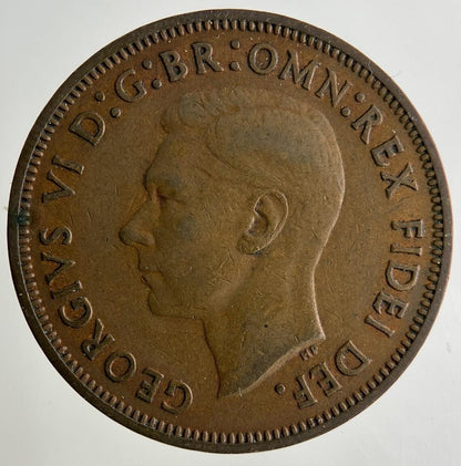 1950 George VI Half-Penny Coin | Collectable Grade