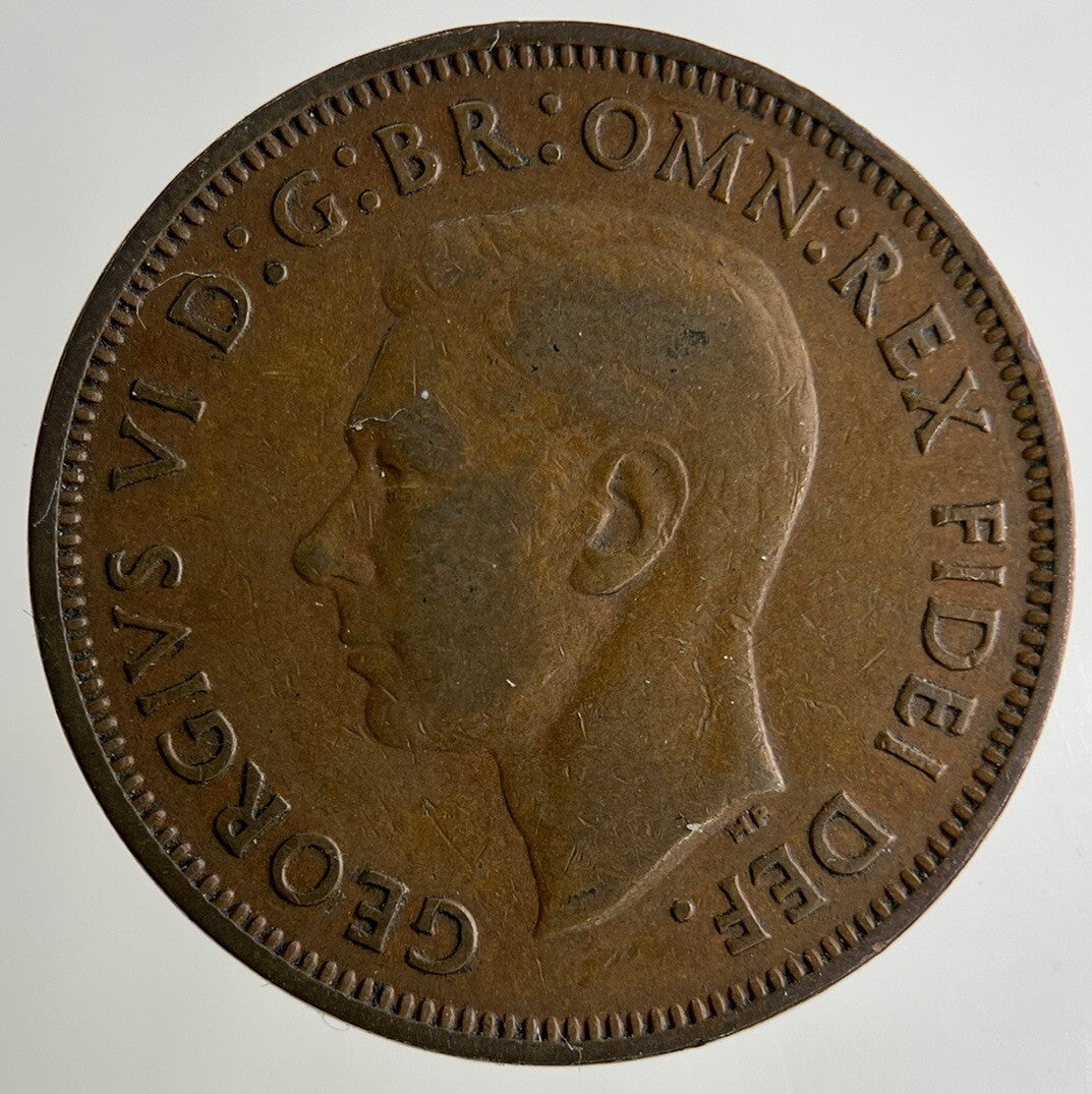 1951 George VI Half-Penny Coin | Collectable Grade