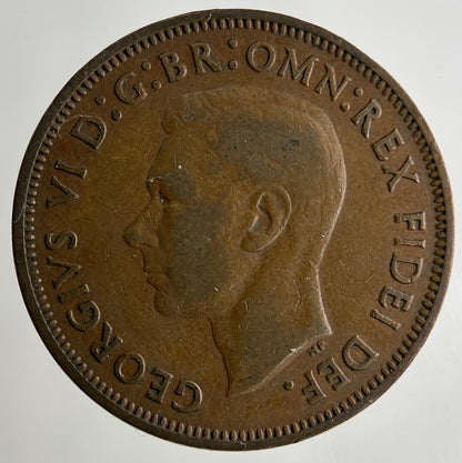 1951 George VI Half-Penny Coin | Collectable Grade