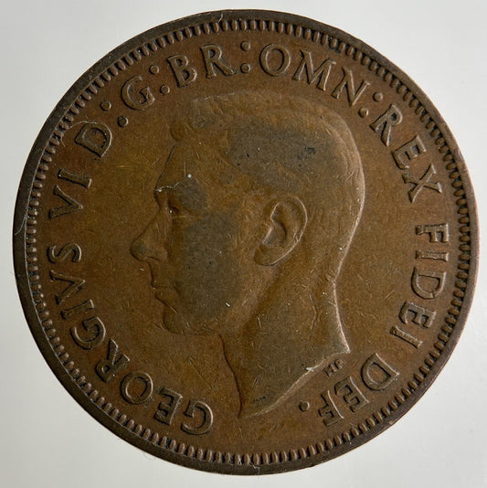 1951 George VI Half-Penny Coin | Collectable Grade