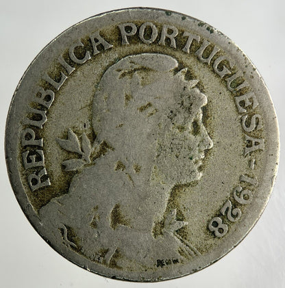 1928 Portugal 1 Escudo Coin | Collectable Grade