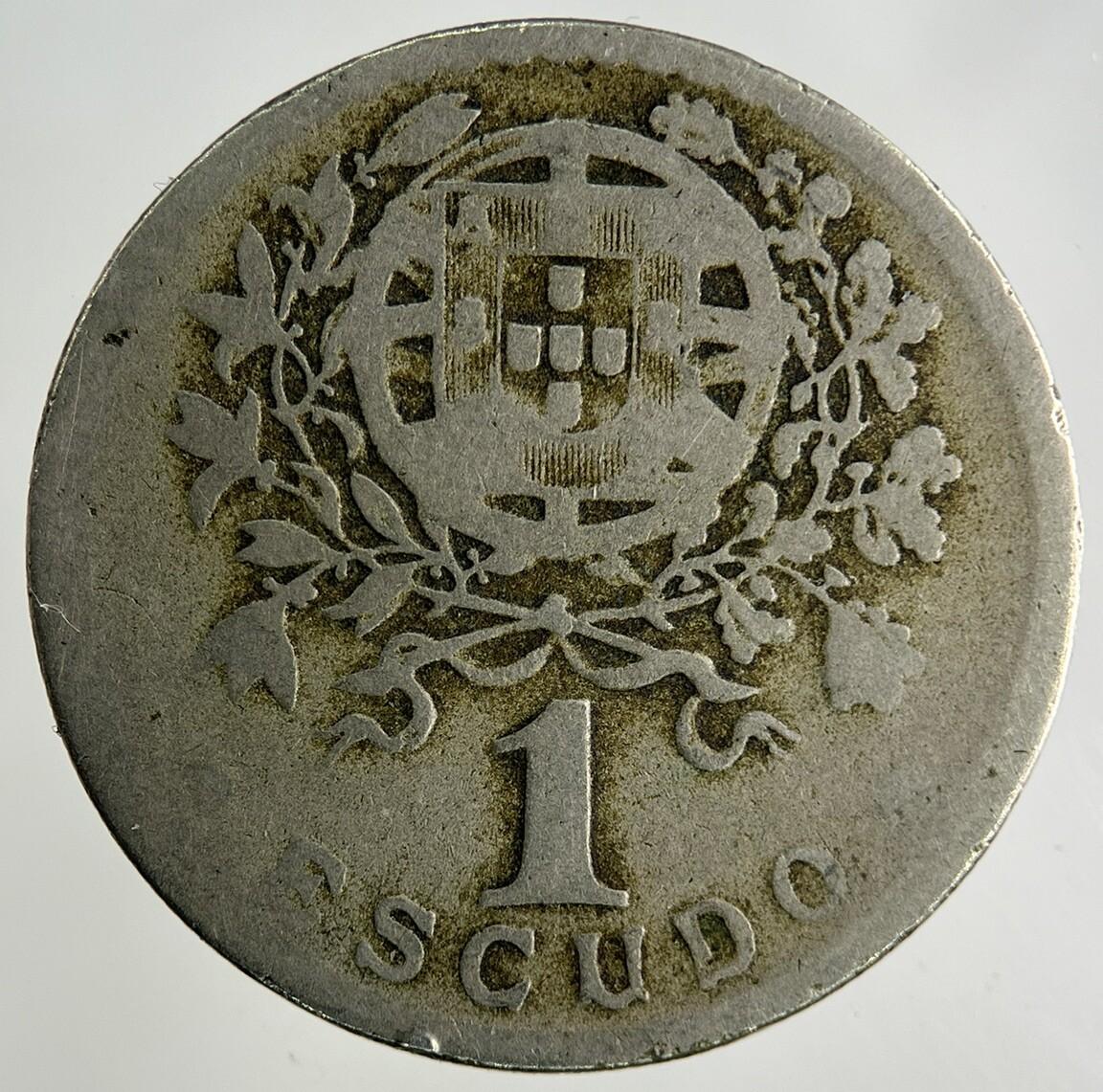 1928 Portugal 1 Escudo Coin | Collectable Grade