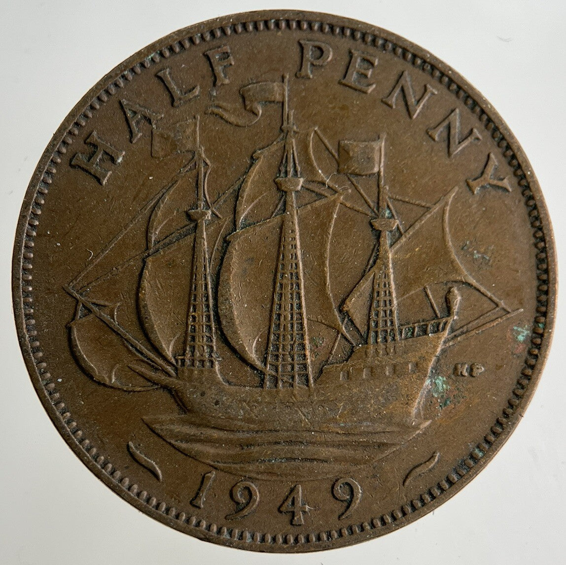 1949 George VI Half-Penny Coin | Collectable Grade