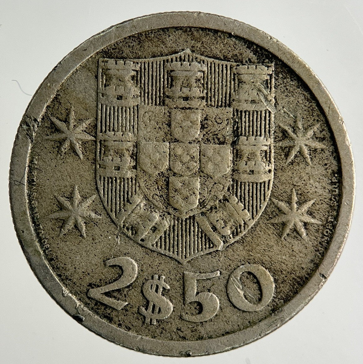 1964 Portugal 2.5 Escudos Coin | Collectable Grade