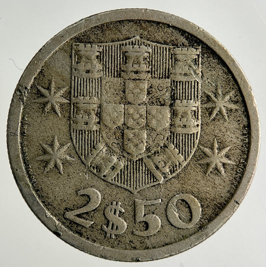 1964 Portugal 2.5 Escudos Coin | Collectable Grade