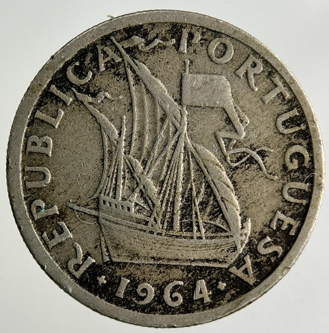 1964 Portugal 2.5 Escudos Coin | Collectable Grade