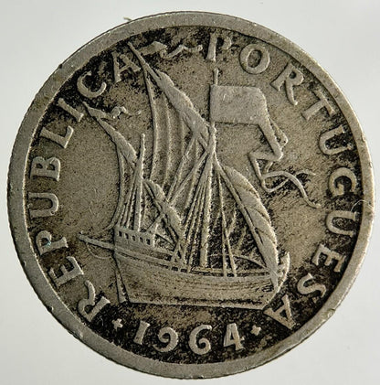 1964 Portugal 2.5 Escudos Coin | Collectable Grade
