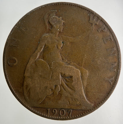 1907 Edward VII One Penny Coin | Collectable Grade