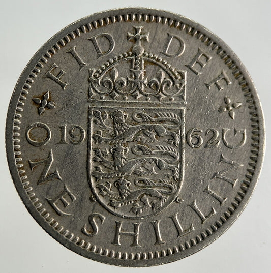 1962 Elizabeth II 2nd Shilling Coin | Fine Collectable Grade