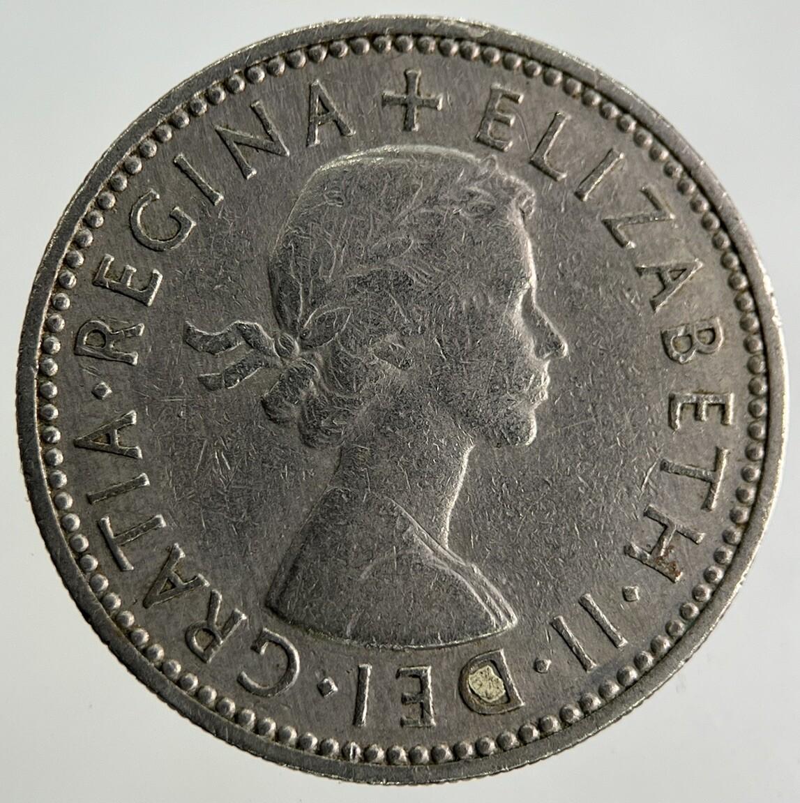 1962 Elizabeth II 2nd Shilling Coin | Fine Collectable Grade