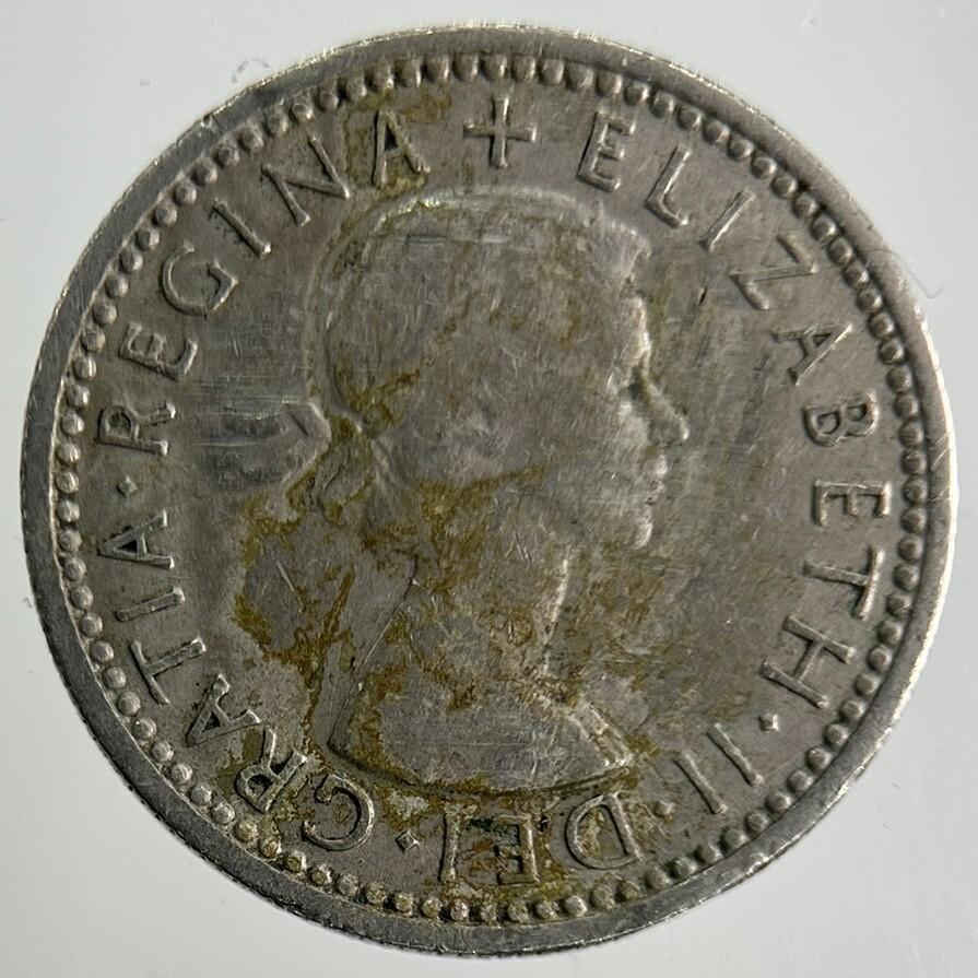 1960 Elizabeth II 2nd Sixpence Coin | Fine Collectable Grade