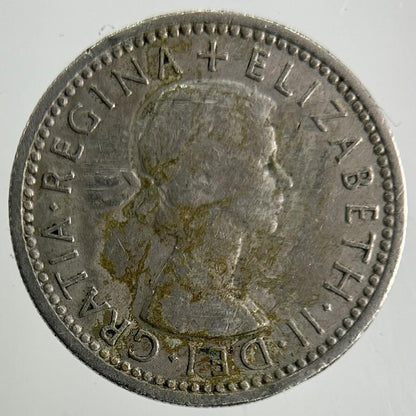 1960 Elizabeth II 2nd Sixpence Coin | Fine Collectable Grade