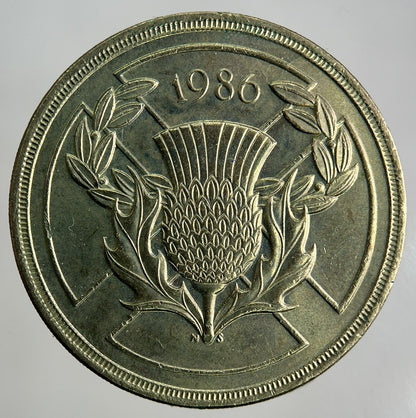 1986 Elizabeth II 2nd £2 Two-Pound Coin | Fine Collectable Grade