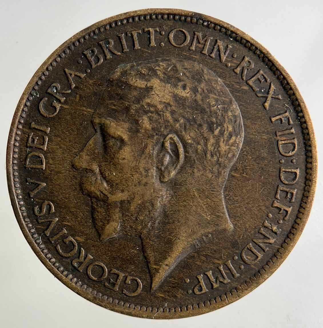 1924 George V Half-Penny Coin | Fine Collectable Grade