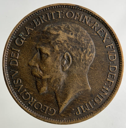 1924 George V Half-Penny Coin | Fine Collectable Grade