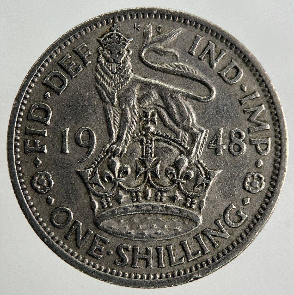 1948 George VI Shilling Coin | Fine Collectable Grade
