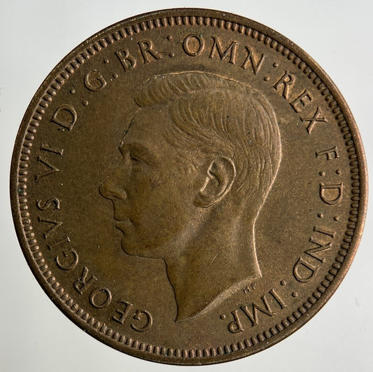 1938 George VI Half-Penny Coin | Very High Grade