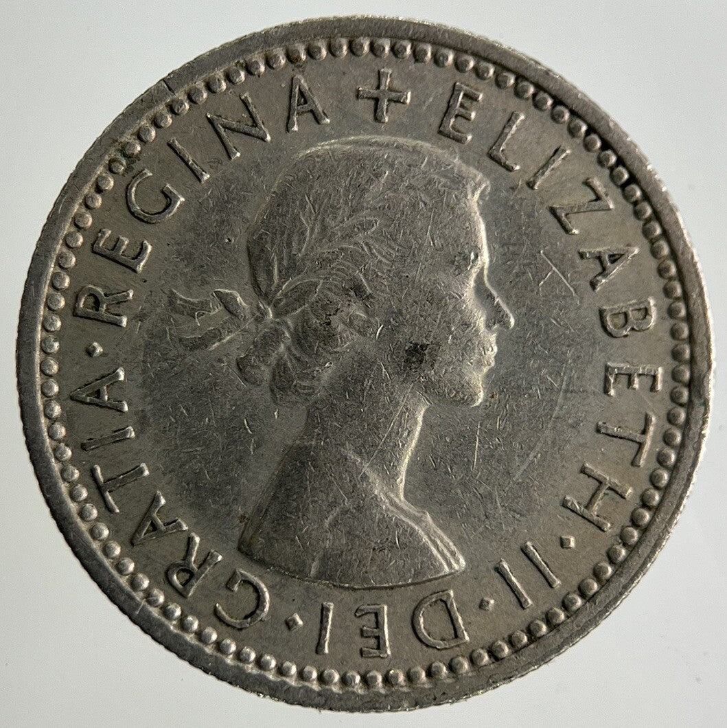 1959 Elizabeth II 2nd Sixpence Coin | Fine Collectable Grade