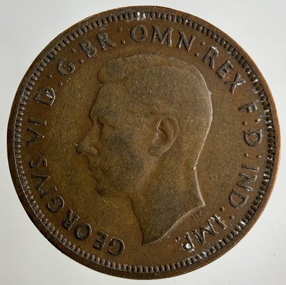 1947 George VI Half-Penny Coin | Collectable Grade
