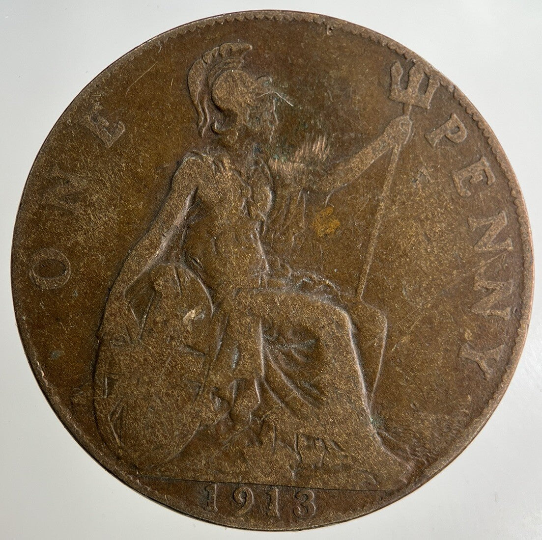 1913 George V One Penny Coin | Collectable Grade