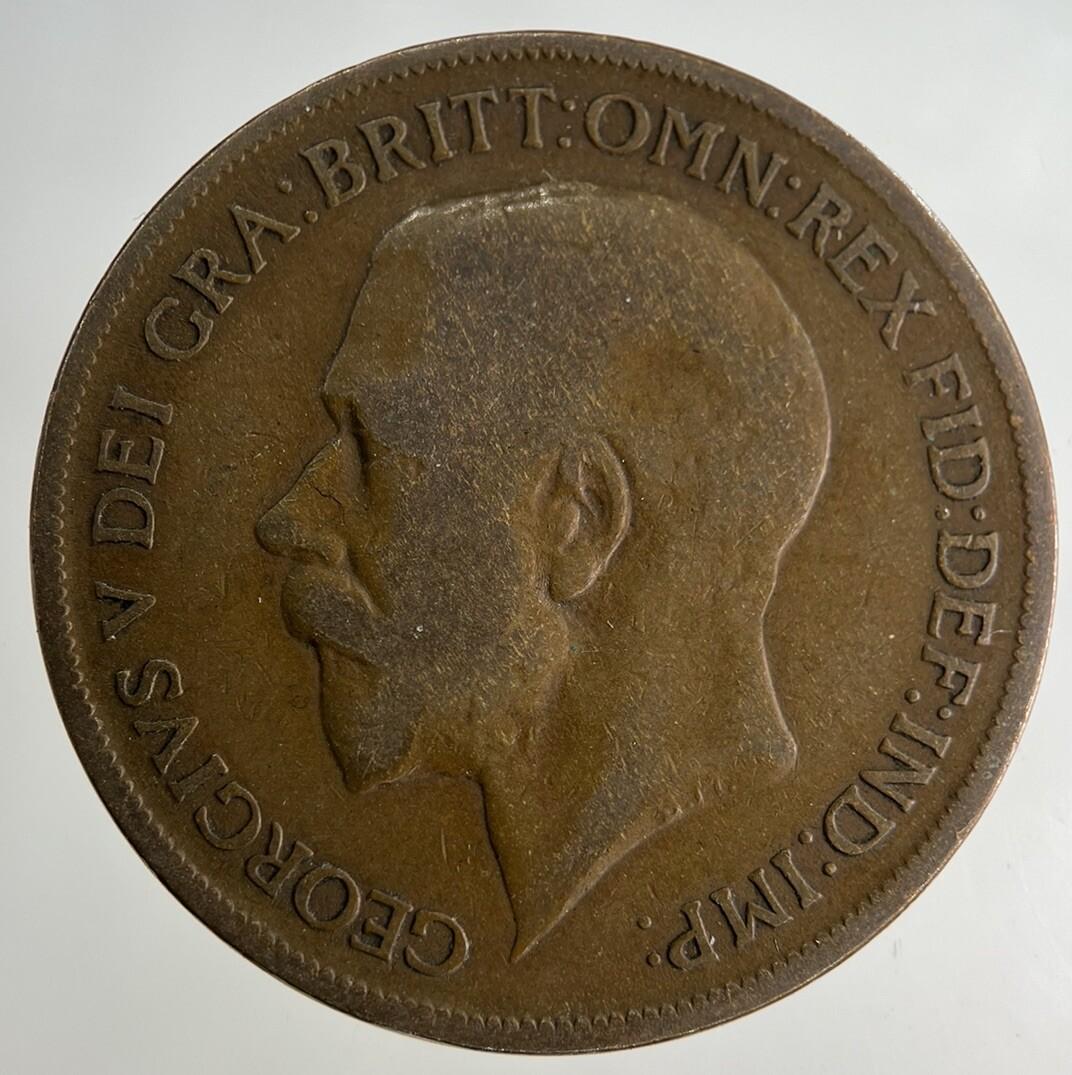 1922 George V One Penny Coin | Collectable Grade