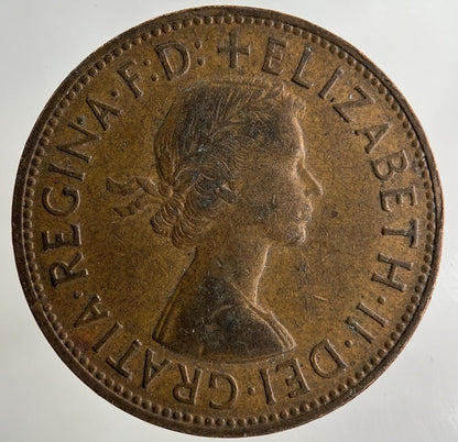 1961 Elizabeth II 2nd One Penny Coin | Fine Collectable Grade