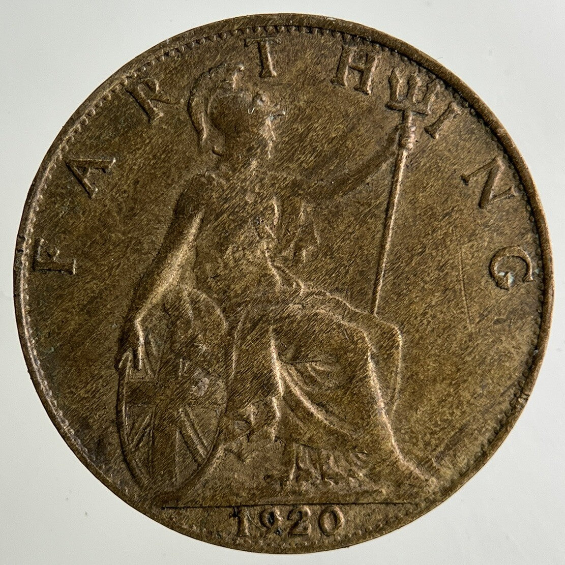 1920 George V Farthing Coin | Fine Collectable Grade