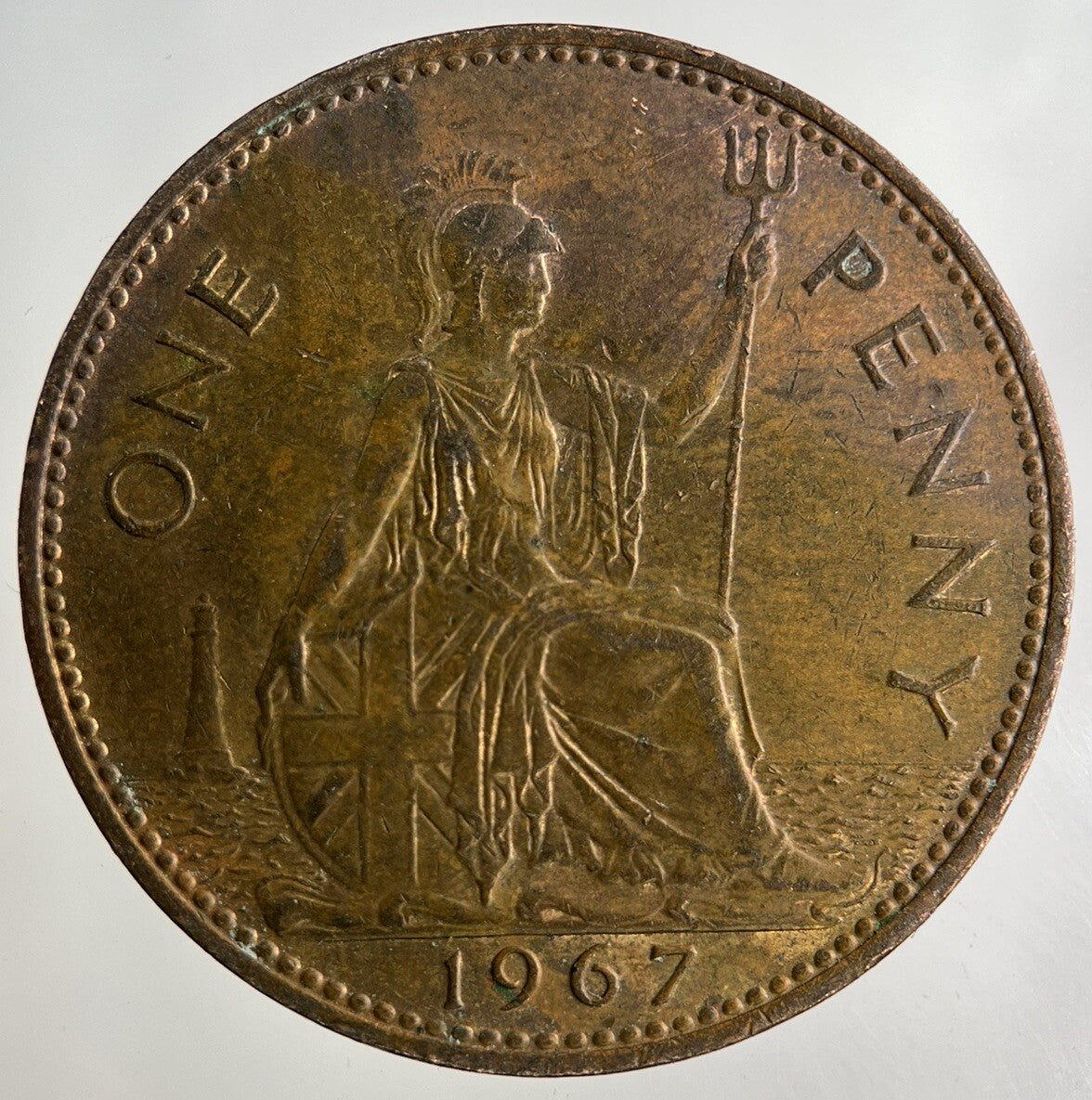 1967 Elizabeth II 2nd One Penny Coin | Fine Collectable Grade