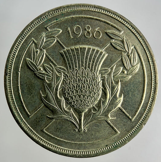 1986 Elizabeth II 2nd £2 Two-Pound Coin | Fine Collectable Grade