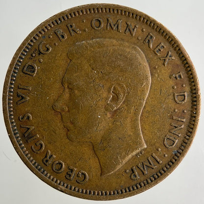 1942 George VI Half-Penny Coin | Collectable Grade