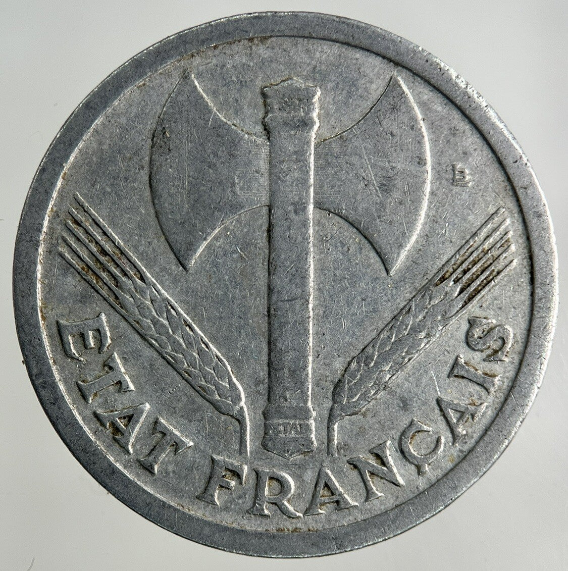 1943 France 2 Francs Coin | Fine Collectable Grade
