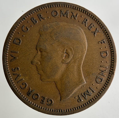 1946 George VI Half-Penny Coin | Collectable Grade