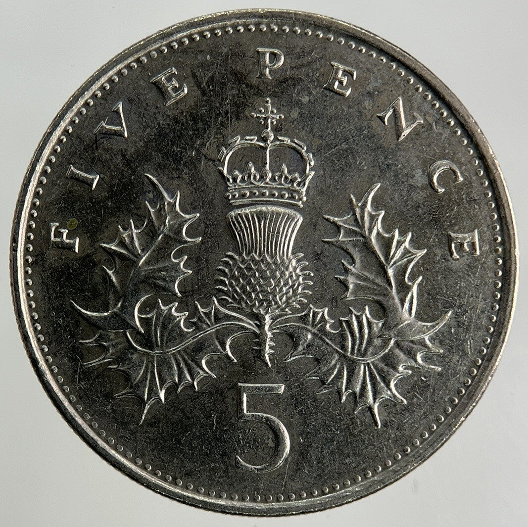 1989 Elizabeth II 2nd 5p Five-Pence Coin | Fine Collectable Grade