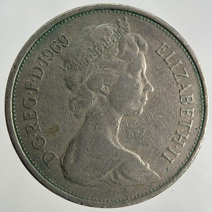 1969 Elizabeth II 2nd 10p Ten-Pence Coin | Collectable Grade