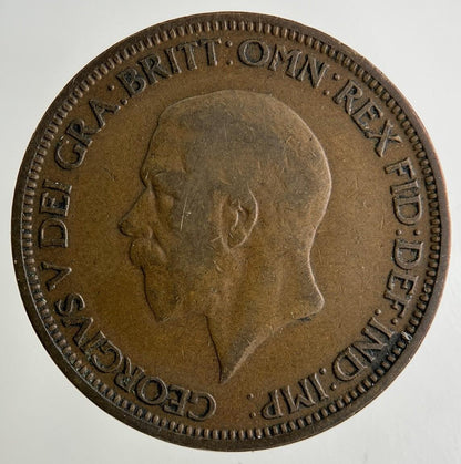 1936 George V Half-Penny Coin | Fine Collectable Grade