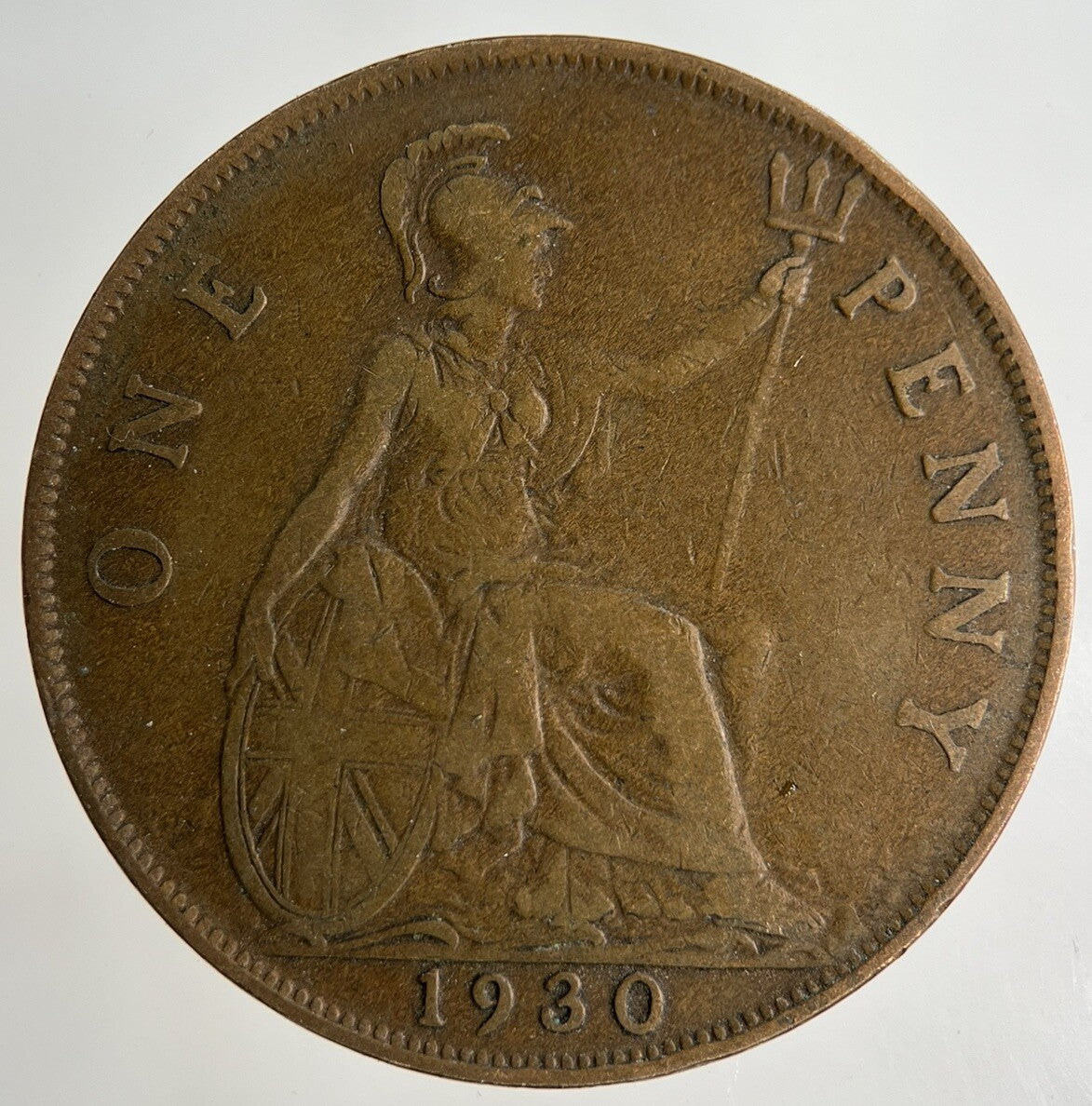 1930 George V One Penny Coin | Collectable Grade