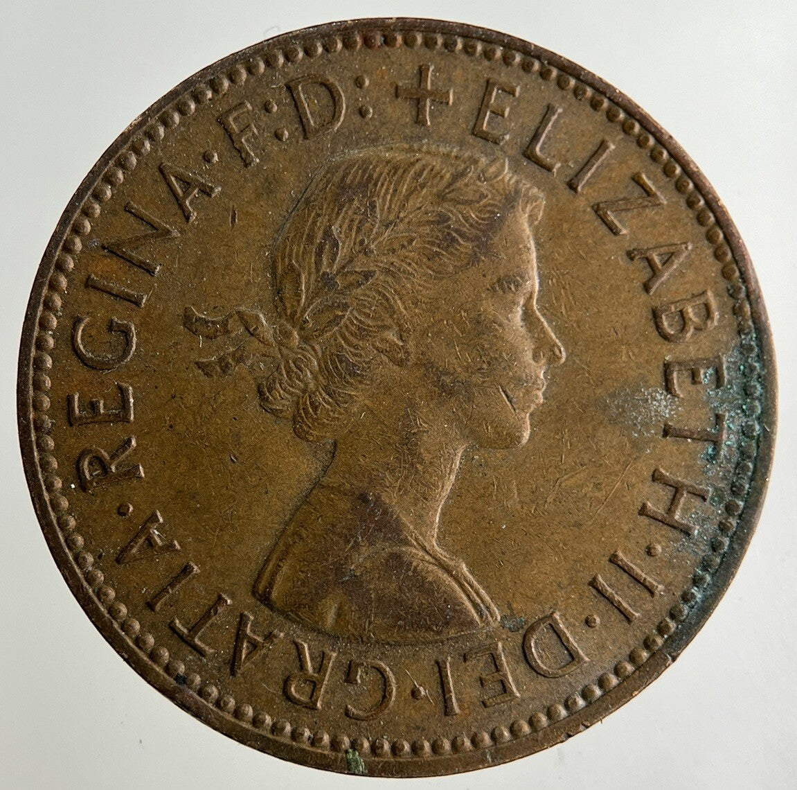 1966 Elizabeth II 2nd Half-Penny Coin | Fine Collectable Grade