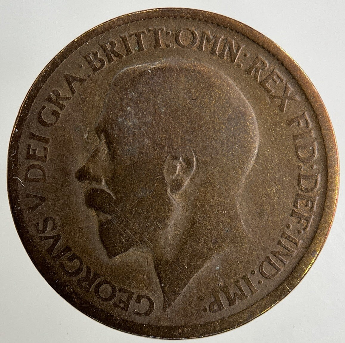 1919 George V Half-Penny Coin | Collectable Grade