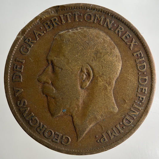 1913 George V One Penny Coin | Collectable Grade