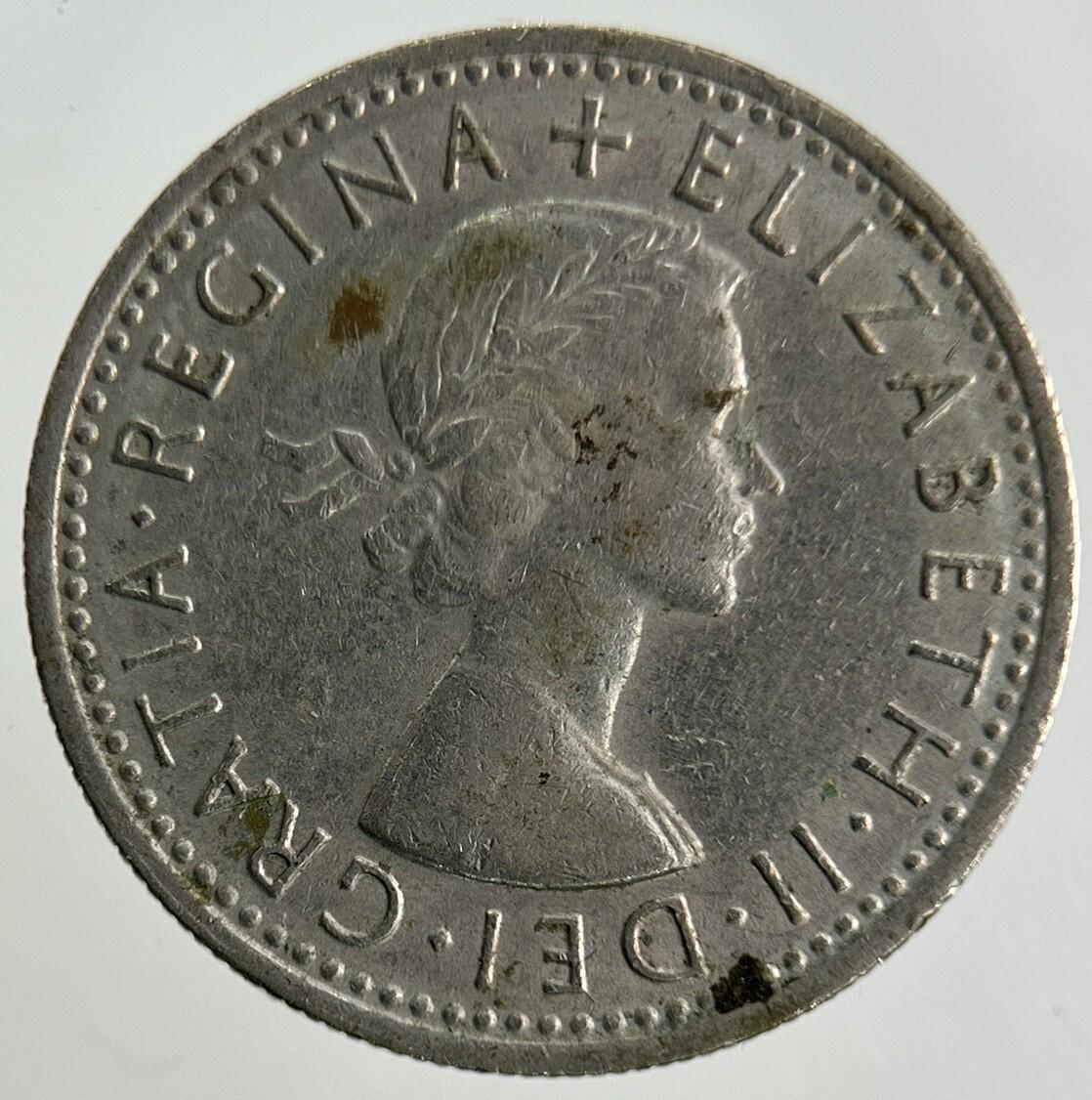 1967 Elizabeth II 2nd Sixpence Coin | Fine Collectable Grade