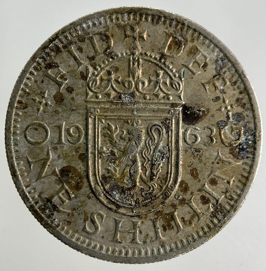 1963 Elizabeth II 2nd Shilling Coin | Fine Collectable Grade
