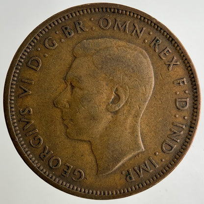 1943 George VI Half-Penny Coin | Collectable Grade