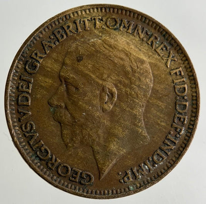 1929 George V Farthing Coin | Collectable Grade