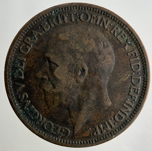 1926 George V Half-Penny Coin | Collectable Grade