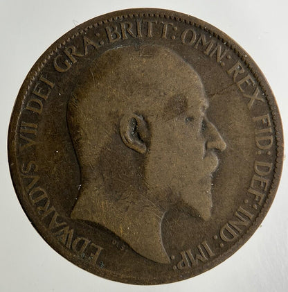 1907 Edward VII Half-Penny Coin | Collectable Grade