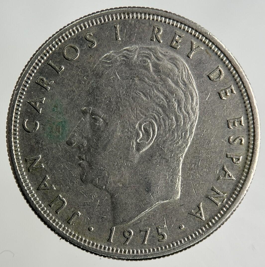 1975 Spain 5 Pesetas Coin | Fine Collectable Grade
