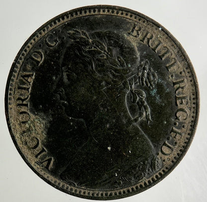1891 Victoria Farthing Coin | Very High Grade