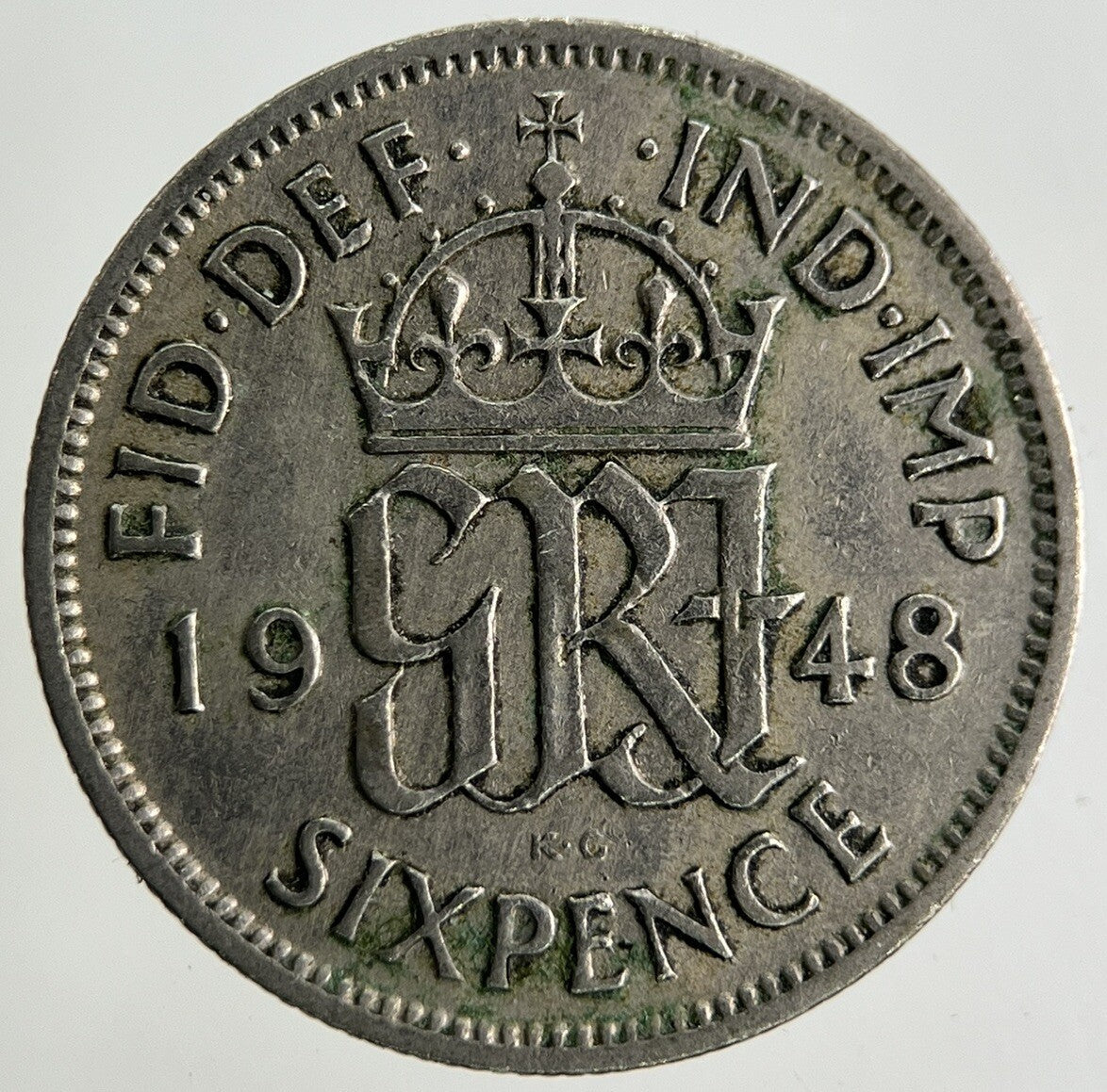 1948 George VI Sixpence Coin | Fine Collectable Grade